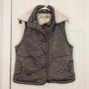 True Grit Quilted Silky Fur Vest